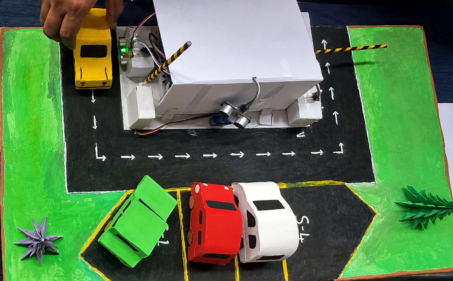ParkPulse smart parking and access control system